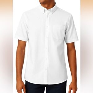 French Toast Classic White Kids Button Down Shirt